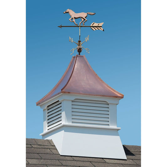 Accentua Olympia Cupola with Horse Weathervane