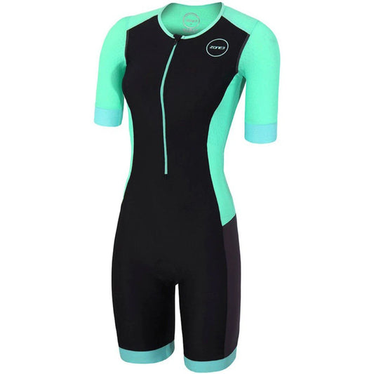 Zone3 Womens AquaFlo Plus Short Sleeve Tri Suit