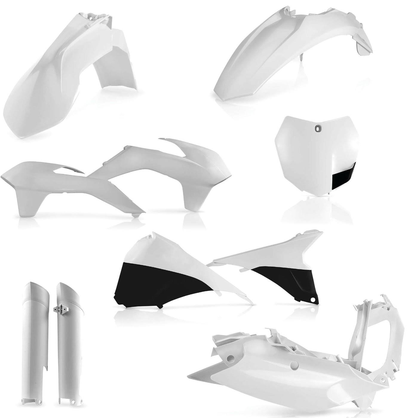 Acerbis - 2314330002 - Full Plastic Kit White