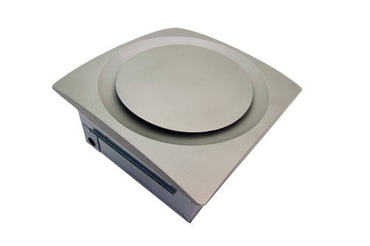 Aero Pure Slim Fit 120 CFM Energy Star Bathroom Ventilation Fan; Satin Nickel AP120-S