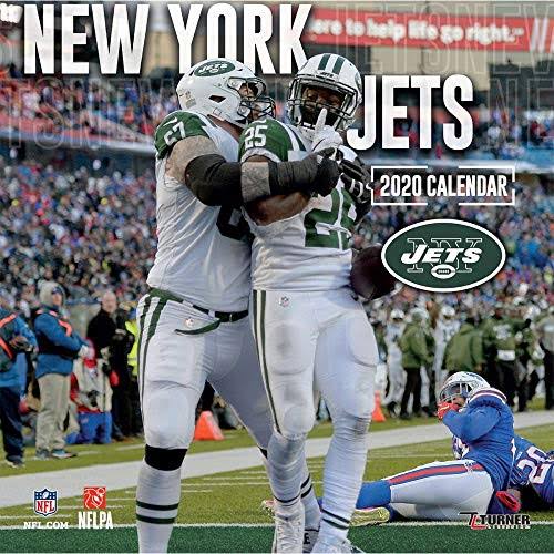 2020 New York Jets Mini Wall Calendar