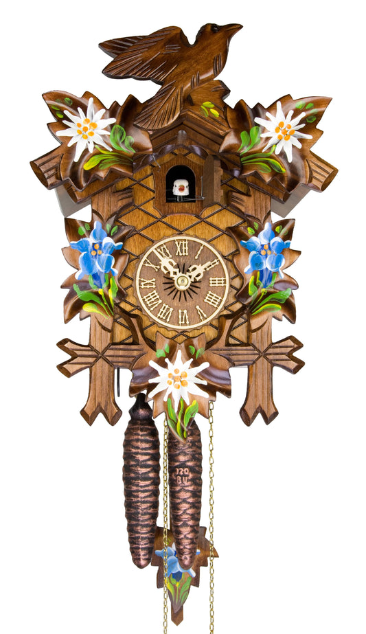 Adolf Herr Cuckoo Clock - Alpine Flowers