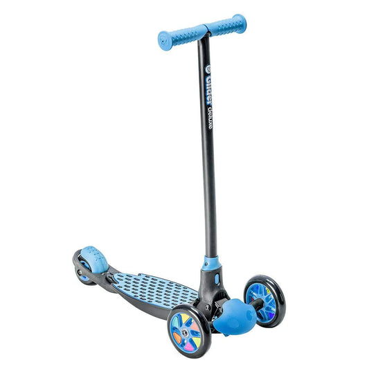 Yvolution Y Glider Deluxe Kids Scooter Blue