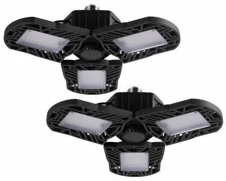 2 Pack,Garage Light,BALORAY 60W 6000 Lumen 6500K Ceiling Lights LED Utility Shop Light for Garage/Basement/Home,Ceiling Fixture50,000 Hours E26/E27