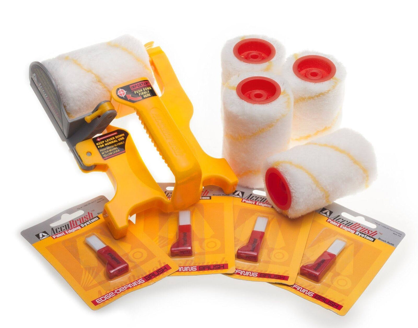 Accubrush MX Paint Edger 11 Piece Jumbo Kit