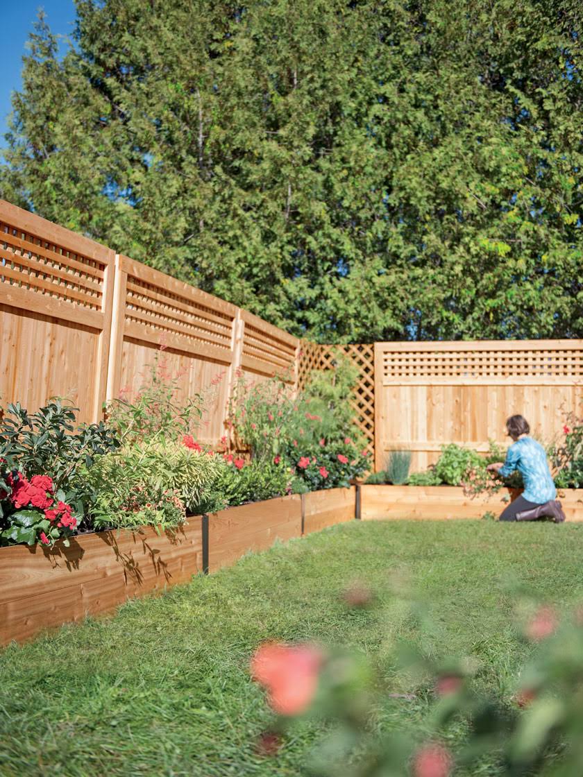 2 x 4 x 15 Cedar Raised Bed