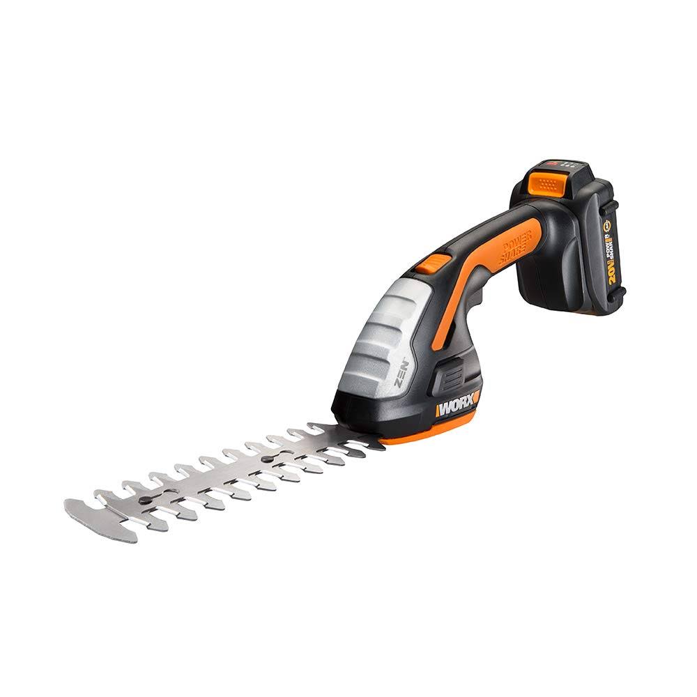 Worx, WG801, 20V Cordless 4 Shear and 8 Shrubber Trimmer