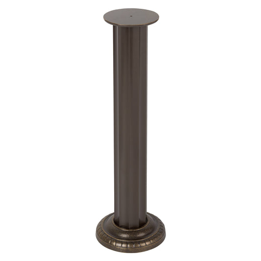 Whitehall Aluminum Roman Sundial Pedestal - French Bronze