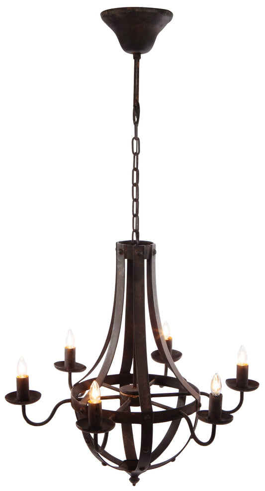 A&B Home French Chic 6-Light Metal Chandelier