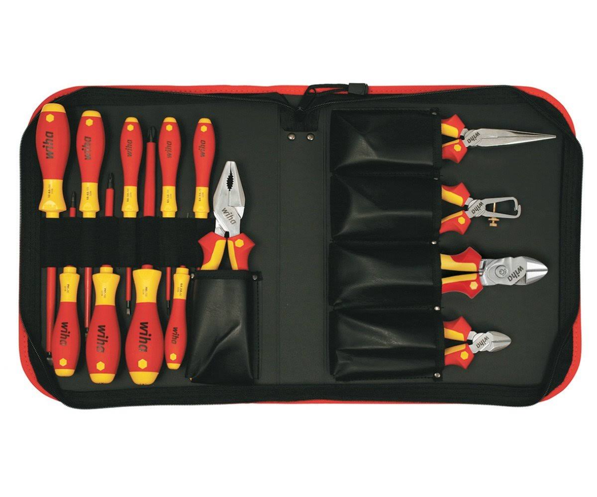 Wiha 32895 Insulated Pliers/Cutters/Scewdrivers 14 Piece Set