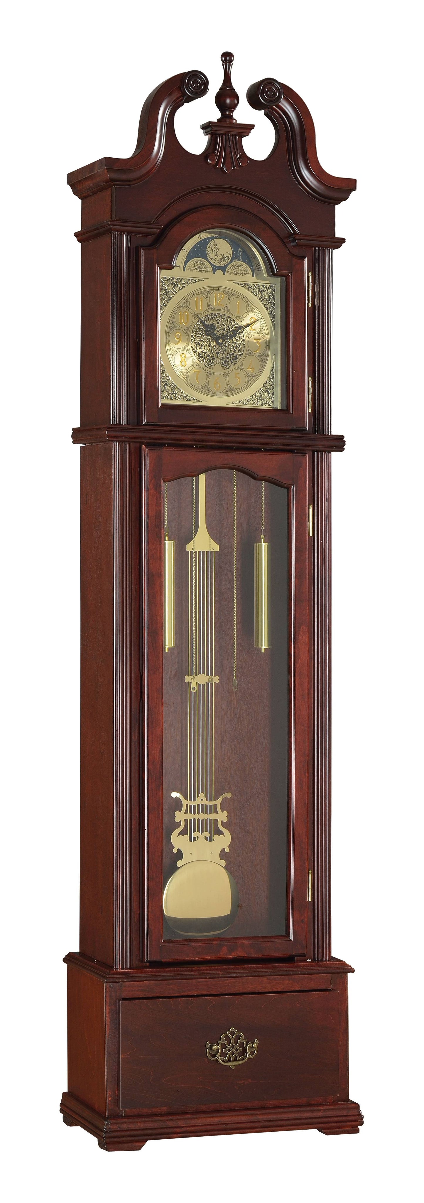 Acme Furniture 97084 Valentine Cherry Grandfather Clock