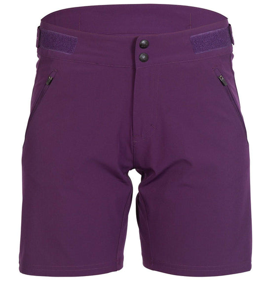 Zoic Womens Navaeh 7 Short + Essential Liner in Berry - Size: Small