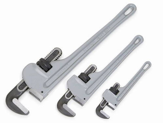 Williams 13542 3 Piece Aluminum Pipe Wrench Set