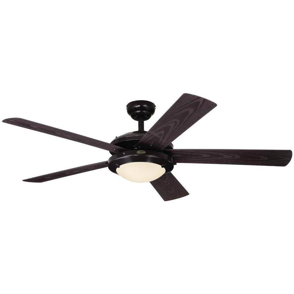 Westinghouse Lighting 52 Comet 5-Blade Ceiling Fan - Espresso