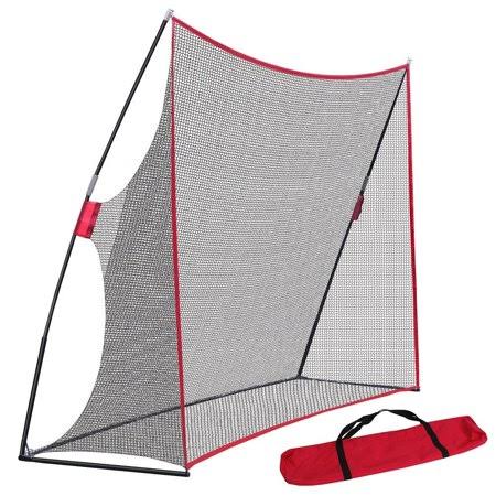 Zeny 10x7ft Portable Golf Net Hitting Net Practice Driving Indoor Outdoor w/Carry Bag