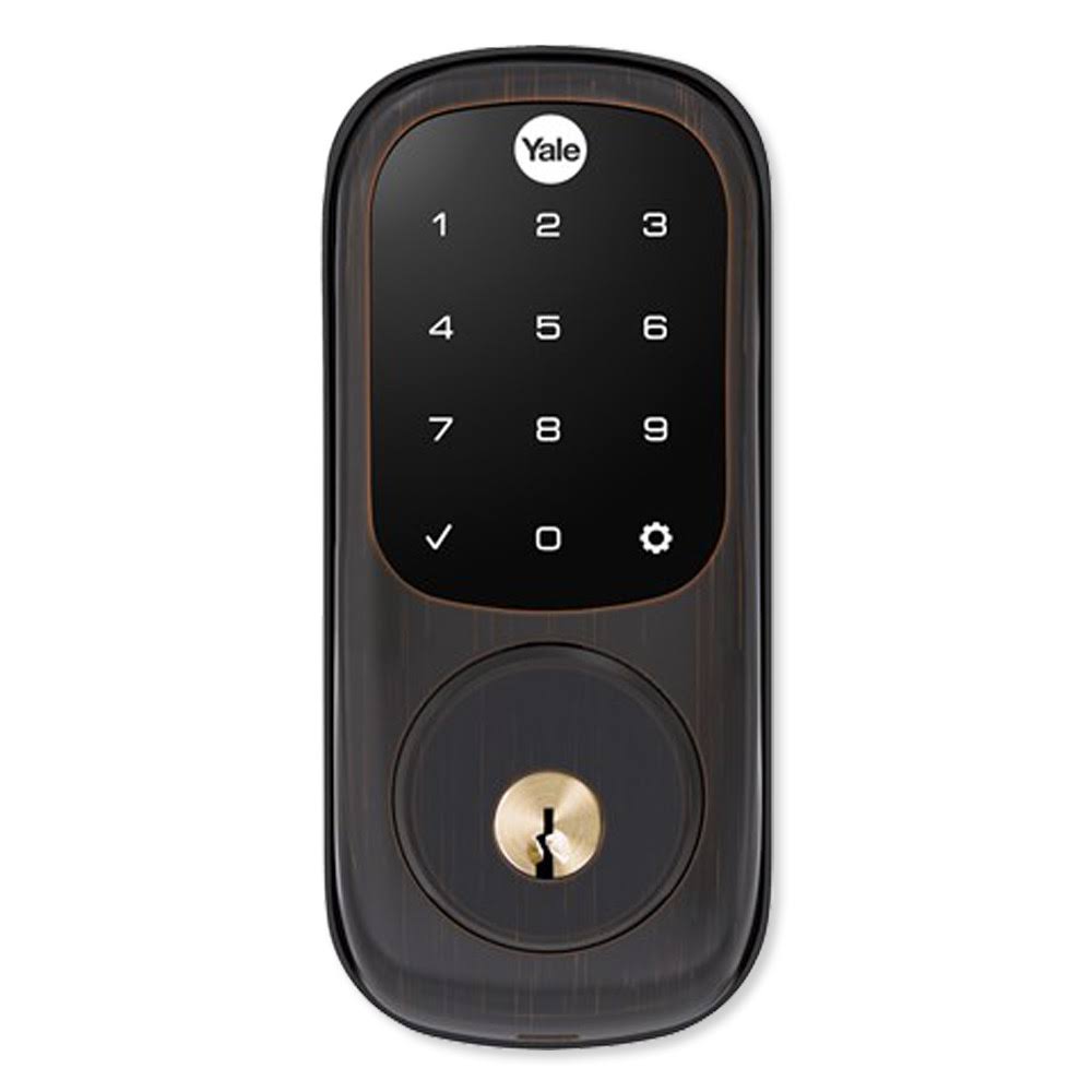 Yale Zigbee Touchscreen Deadbolt Assure Lock, Oil Rubbed Bronze