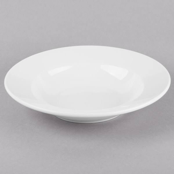 World Tableware 840-340-008 Porcelana 11 oz. Bright White Porcelain RD Soup Bowl - 36/Case