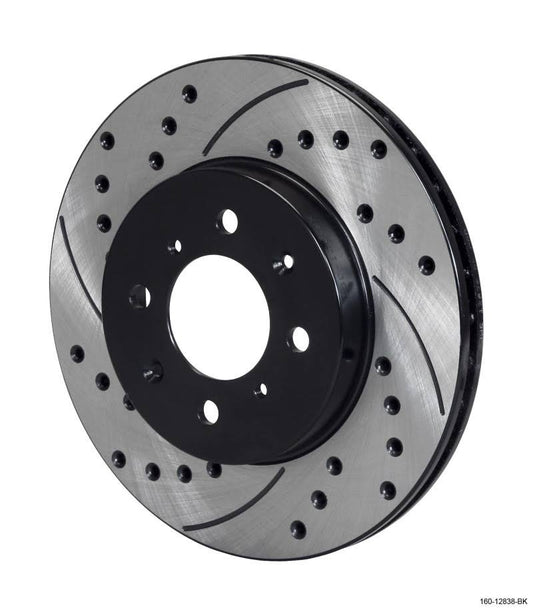 Wilwood 160-12838-BK SRP Drilled Rotor