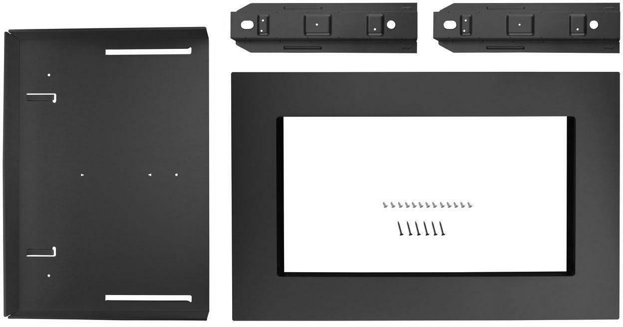 Whirlpool MKC2157AV - Countertop trim kit - Black stainless steel