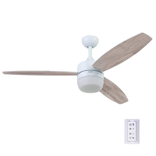 52 Prominence Home Enoki IO Indoor Modern Smart Ceiling Fan, Bright White