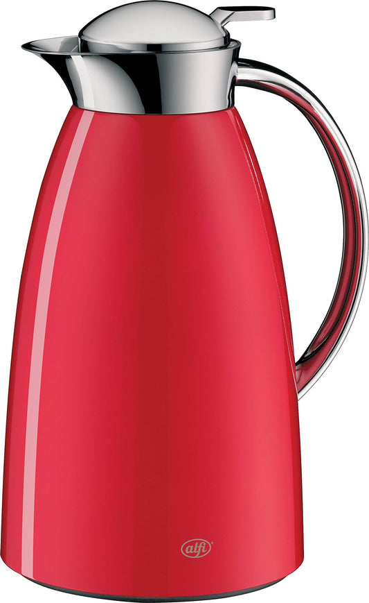 Alfi Gusto Glass Vacuum Carafe, Red