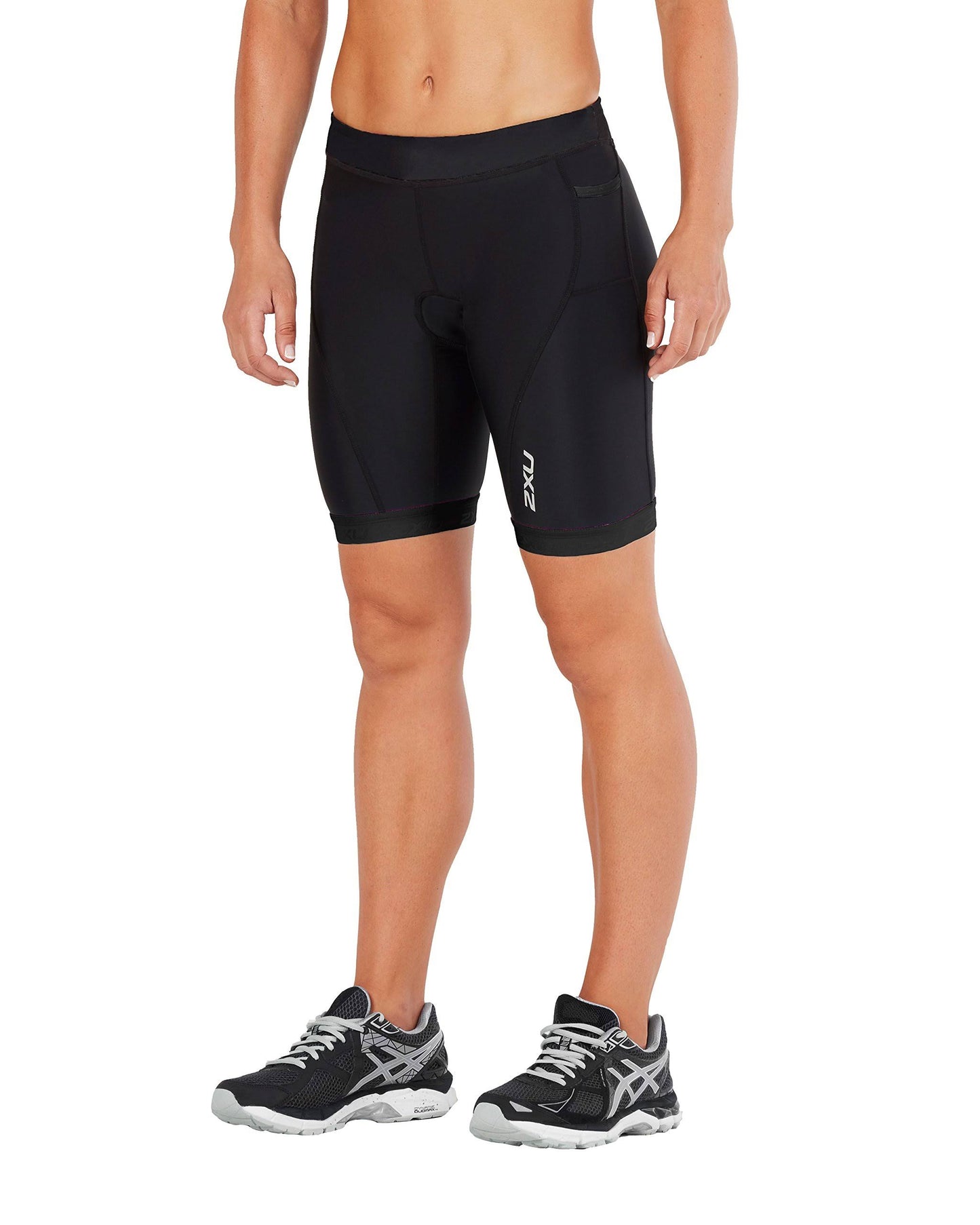 2XU Womens Active 7 in. Tri Short Black / Black XS