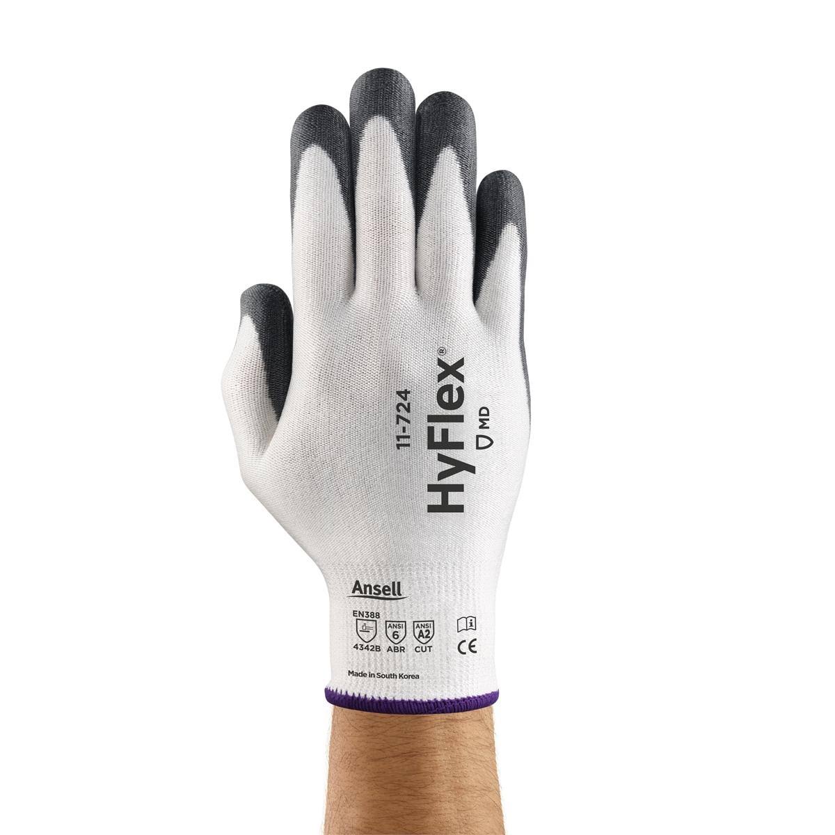 ActivArmr ASL11724090 Glove - HyFlex 11-724 Med Duty Cut Protection Size 9