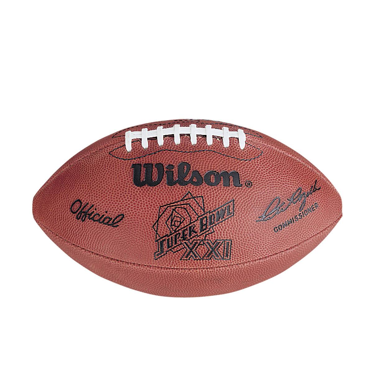 Wilson Super Bowl Xxi Game Football - New York Giants