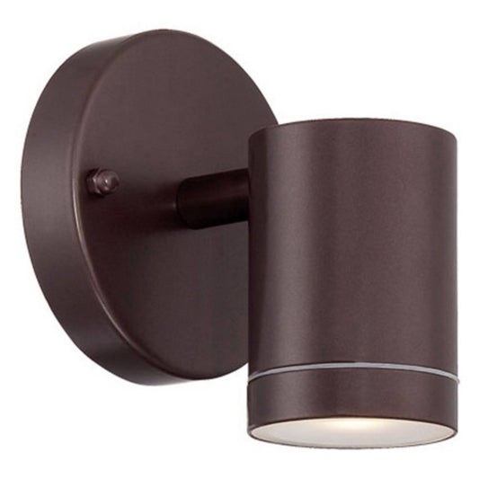 Acclaim Lighting 4.38 in. LED 1 Light Outdoor Wall Sconce Light Fixture, Architectural Bronze