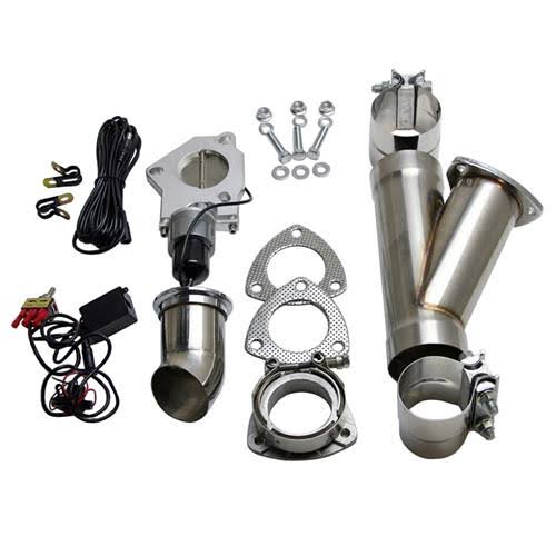 3 inch Diameter Summit Racing Complete Electric Exhaust Cutout Kits - Bolt-On | Summit Racing 670213