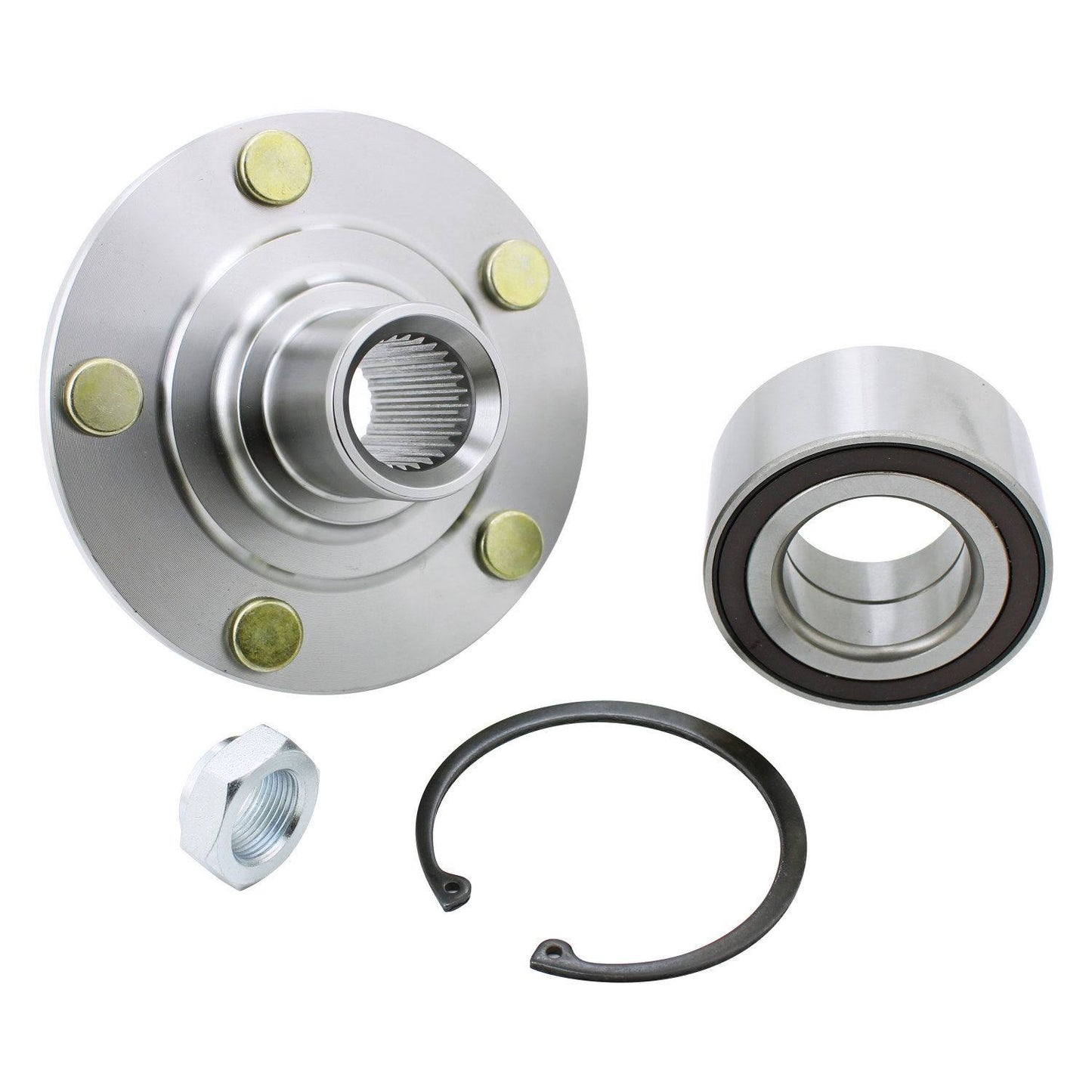 WJB WA930558K Front Hub Assembly/Wheeling Bearing Module (Cross Reference: Timken 510090 / SKF Br930558K)