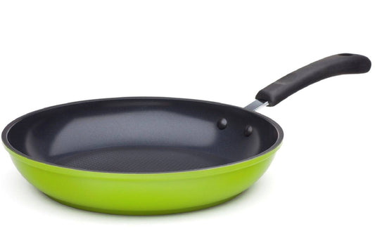 10 Green Earth Frying Pan by Ozeri, with Textured Ceramic Non-Stick Coating from Germany (100% PTFE and PFOA Free), 10-inch