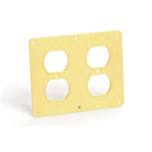 Woodhead 3260 coverplate (2) Duplex